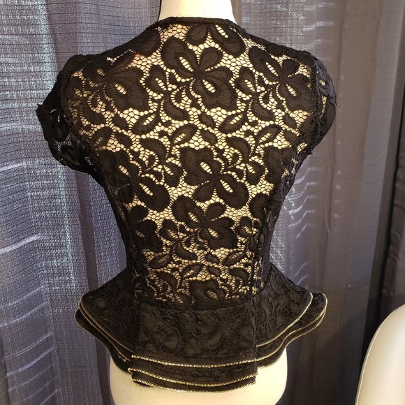 NEW Lace Peplum - Picture 3 of 6